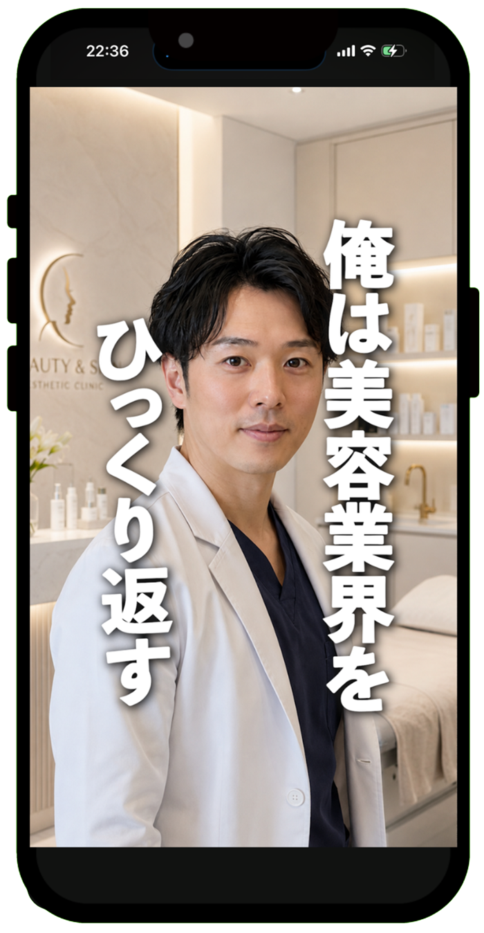 美容クリニックのショート動画制作事例